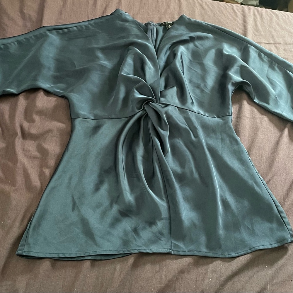 Ann Taylor dark blue Blouse